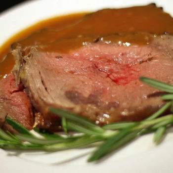 Oven Roasted Prime Rib with Gravy