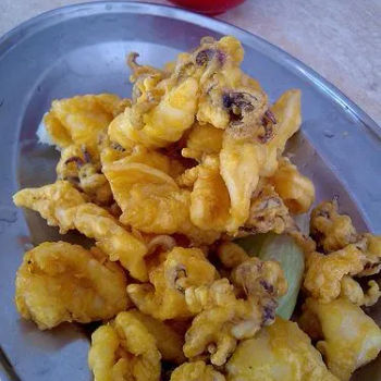 Batter-fried Squids
