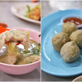 ‘Sui Kow’ Dumplings In Soup And Own Made Fish Balls
