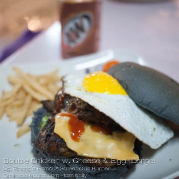 Double Chicken with Cheese and Egg (Large) 