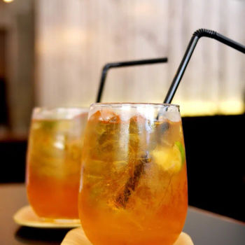 Homemade Lime Ice Tea