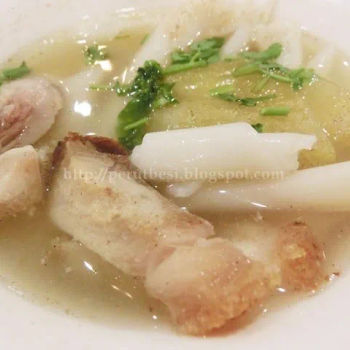 Kway Chap in Pepper Pork Soup