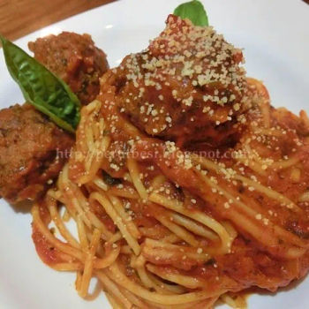 Spaghetti Meatball Marinara