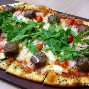 Pizza Greek Kofta