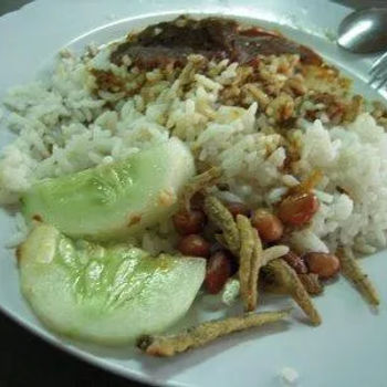 Nasi Lemak with Beef Slice