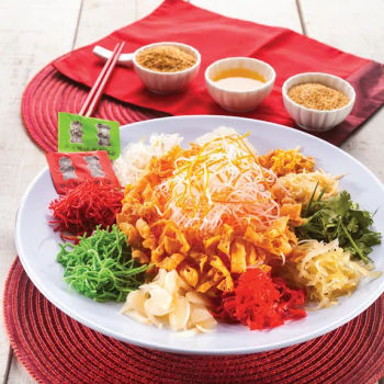 CNY "Prosperity Yee Sang"; Call us now to book @ 03 - 7887 6066 / 016-916 9693