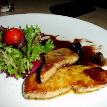 Foie gras (goose liver)