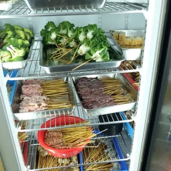 Veggies, Meat & Seafood