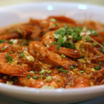 Chilli prawns