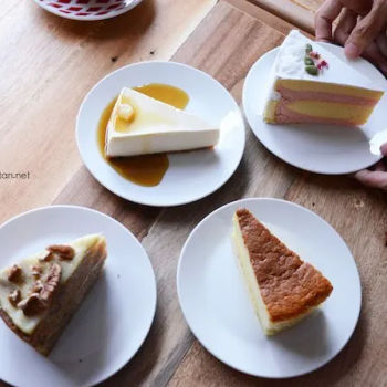 Various delicious cakes