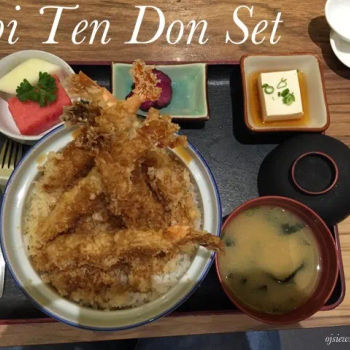 Ebi Ten Don Set