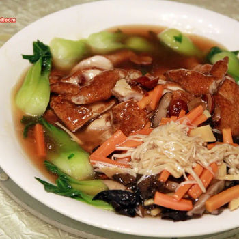 
Roasted Chicken with Mushroom Gravy