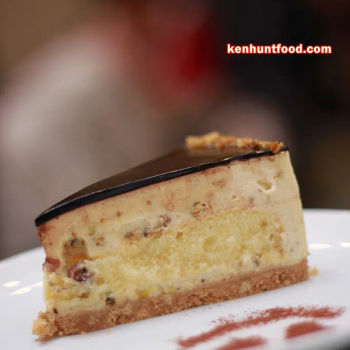 Vanilla Pistachio Mousse Cake