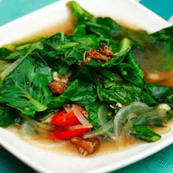 Kailan Goreng Ikan Masin