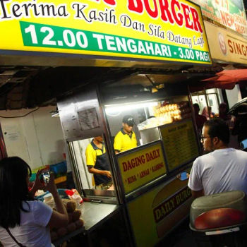 Daily Burger Ramly Burger Stall