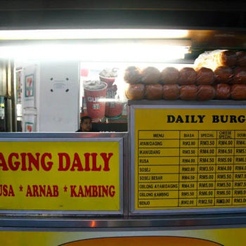 Daily Burger Ramly Burger Stall