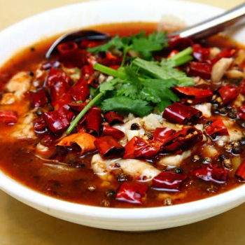 水煮肉片 (Water-Boiled Pork Slices)