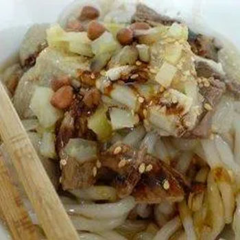 Beef noodles (dry version)