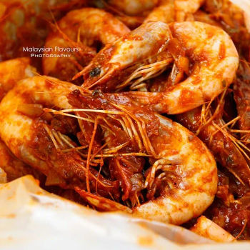 500g Prawns, Jamba Sauce in Medium Spiciness