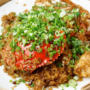 Fried Glutinous Rice with Crab 蟹炒糯米飯 