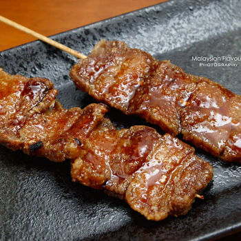 Japanese grilled skewers
