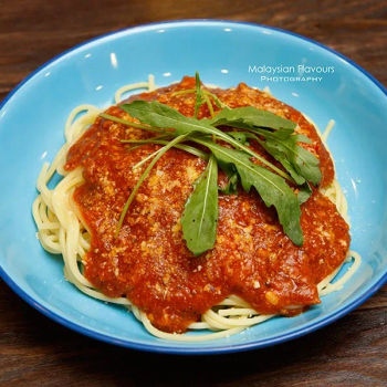 Chicken Bolognese Spaghetti