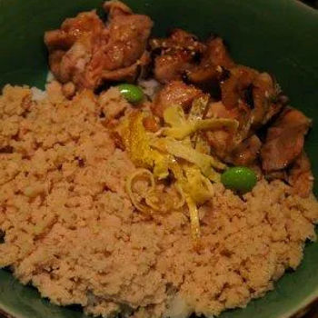 teriyaki鸡肉炒饭