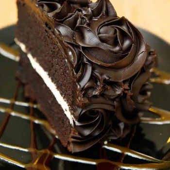 Double A X Sugar Rush Chocolate Rose Ganache Cake