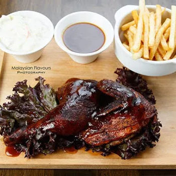 Smoked Barbecue Chicken RM29.90/half; RM54.90/whole