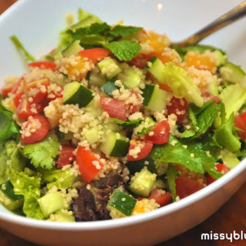 Mango, Couscous & Cilantro Salad