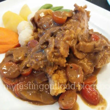 Chasseur Chicken Chop