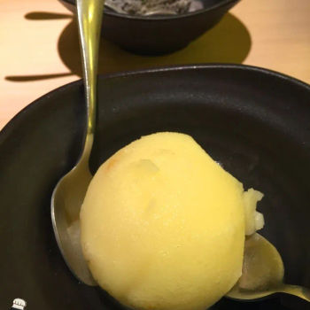 Yuzu Sorbet Ice Cream