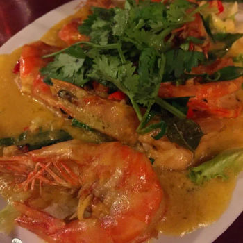 Curry Leaf Prawn 咖哩叶虾