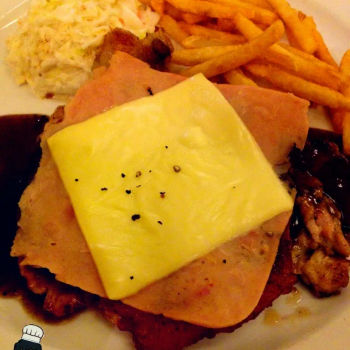 Ham and Cheese Chicken Chop