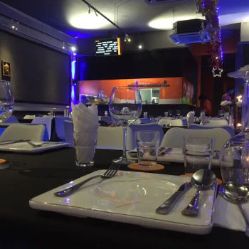 DLF Puteri Semi Fine Dining Set Up