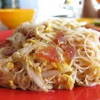 Singapore fried mee-hoon