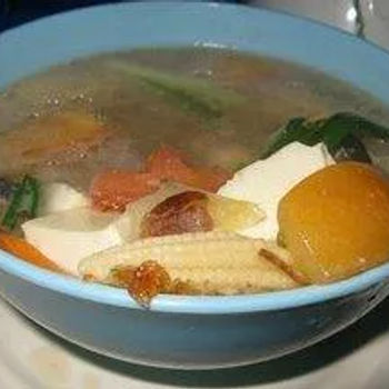 Preserved vege soup