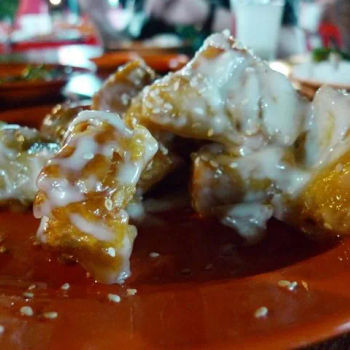 Stuffed Dough Sticks/Crullers with Mayonaise