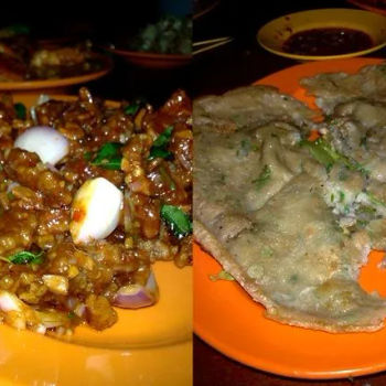 Kam Heong Mantis Prawns and Or Chien