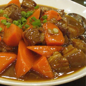 Smoked Duck Camphor with Carrot