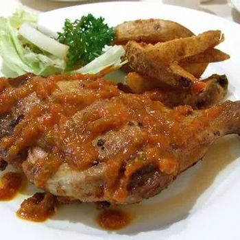 Peri-peri grilled chicken