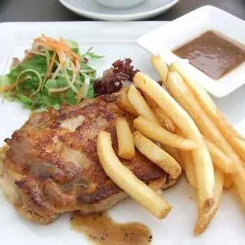 Grilled chicken chop