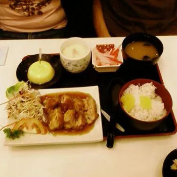 Chicken teriyaki set