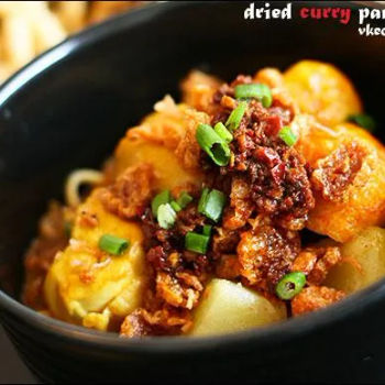 Dried Curry Pan Mee