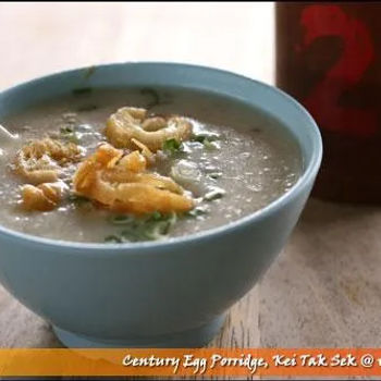 Century-egg porridge