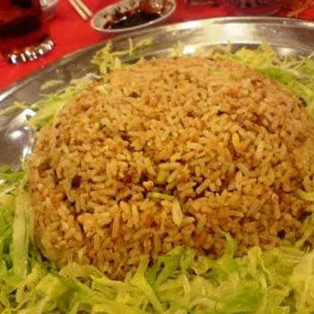 Fried Rice with Wax Meat