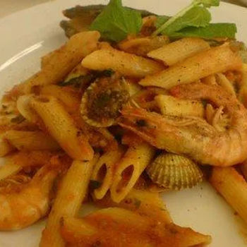 Penne Alla Marinara (Fish Pasta)