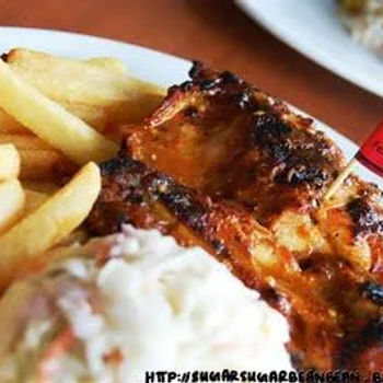 Quarter Chicken, Chips, Coleslaw