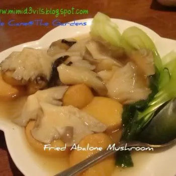 Braised Beancurd with Abalone Mushroom