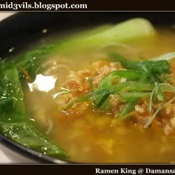Minced Chicken and Tomato Ramen